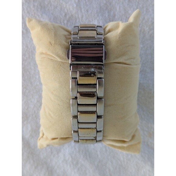 Gruen GU331M Mens Watch Chronograph Stainless Steel Day Date 24-hr w NEW BATTERY main image 5